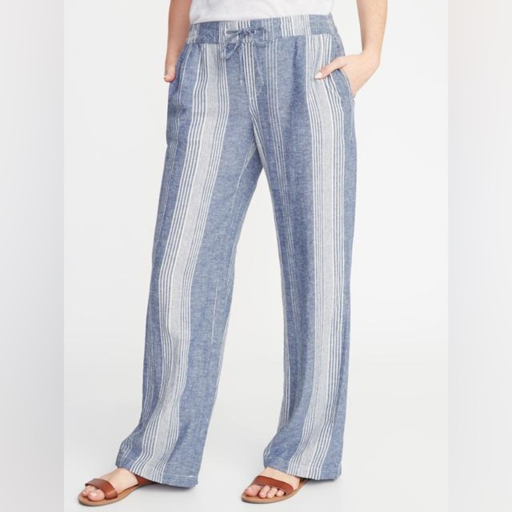 Old Navy Linen Blend Pants